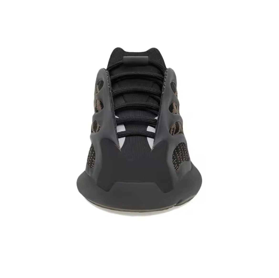 Sleek Foam Runner–Style Sneakers (Black & Sand) - Image 5