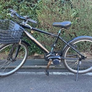 Panasonic Electric City Bike with Front Basket