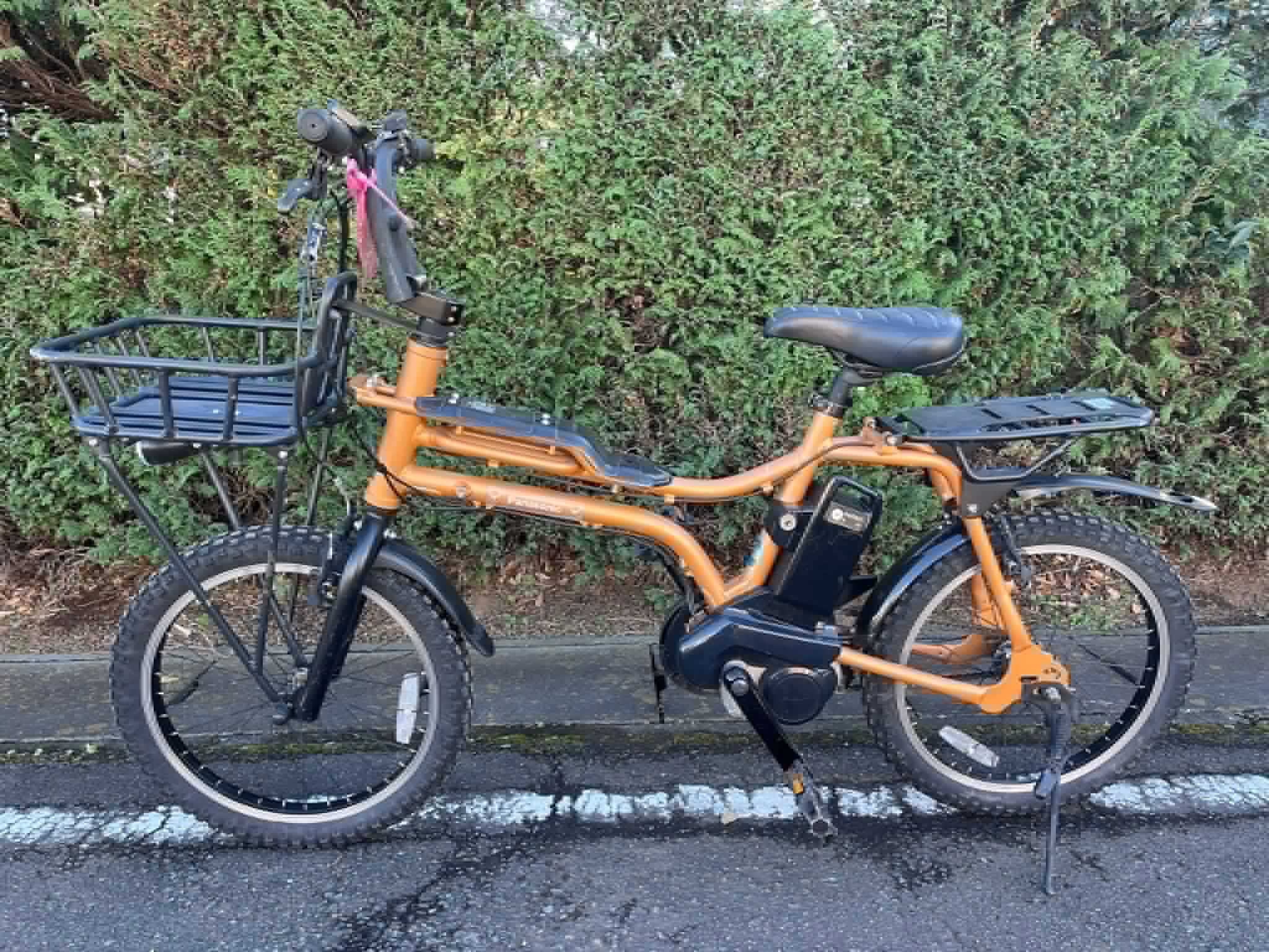 Electric Cargo City Bike with Front Basket