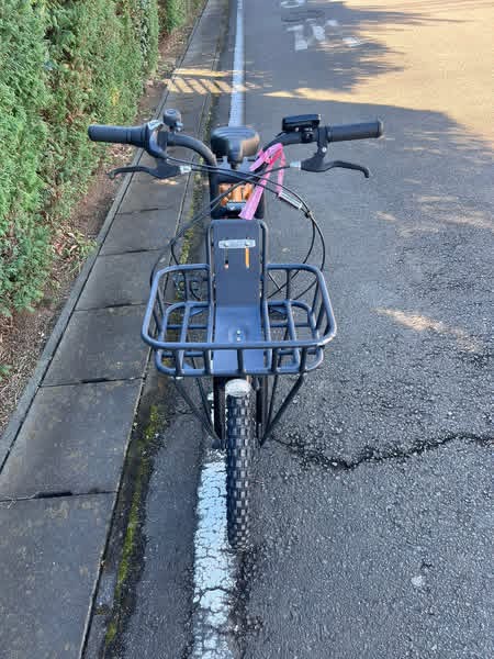 Electric Cargo City Bike with Front Basket - Image 4