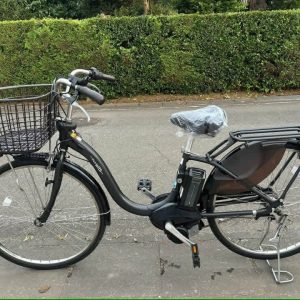Electric City Bike with Front Basket